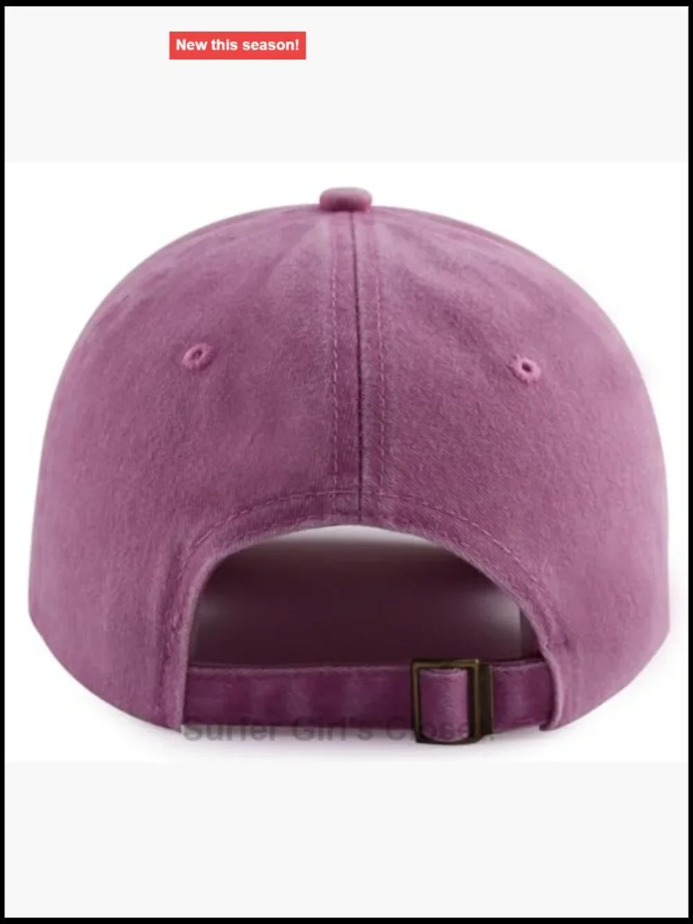 Matching Mommy and Me Baseball Caps, Cotton Adjustable Fun Hats